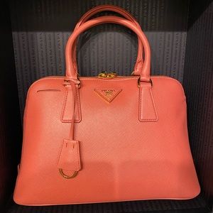 Prada Promenade saffiano leather bag